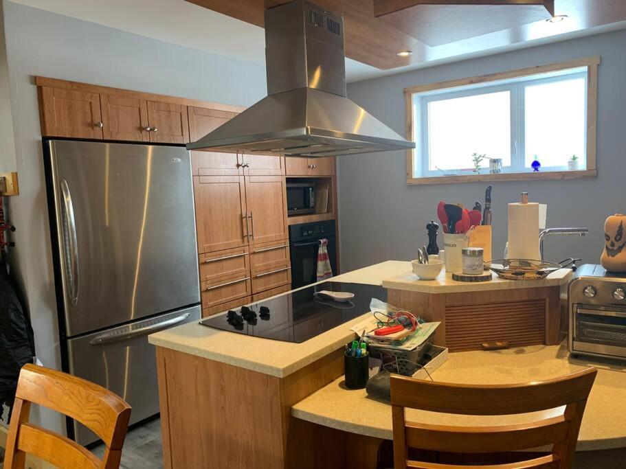 Appartement Mont Edouard, Hebergement Paisible A La Montagne LʼAnse-Saint-Jean Esterno foto