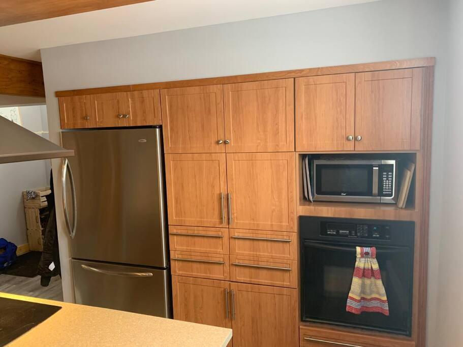 Appartement Mont Edouard, Hebergement Paisible A La Montagne LʼAnse-Saint-Jean Esterno foto