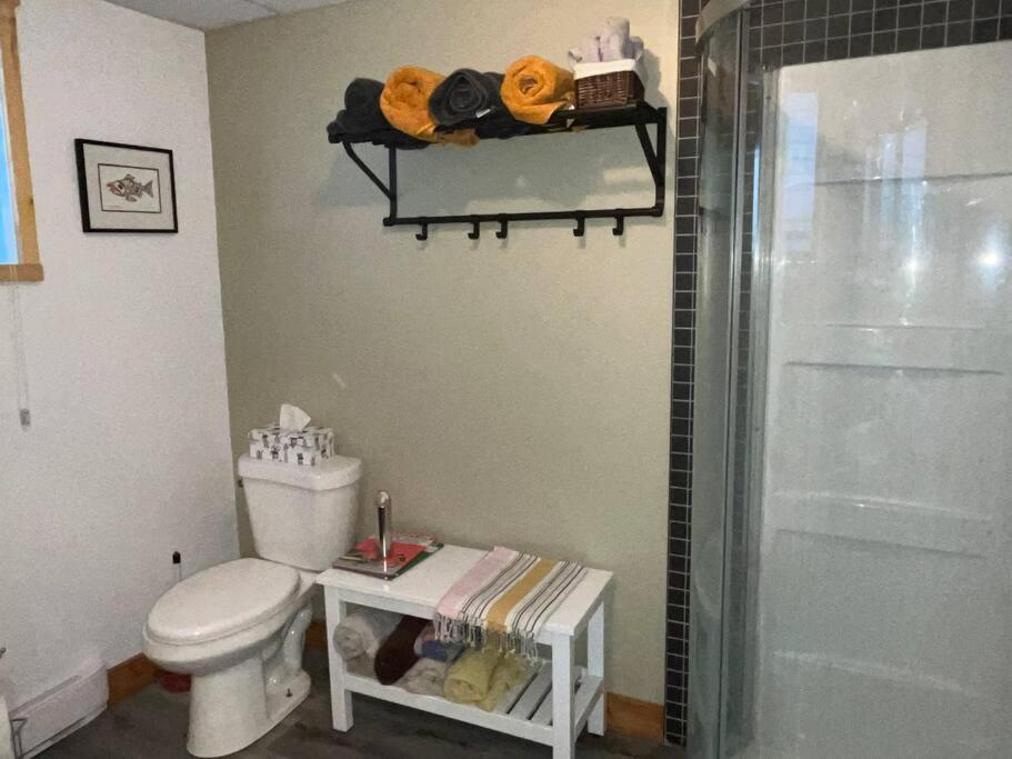 Appartement Mont Edouard, Hebergement Paisible A La Montagne LʼAnse-Saint-Jean Esterno foto