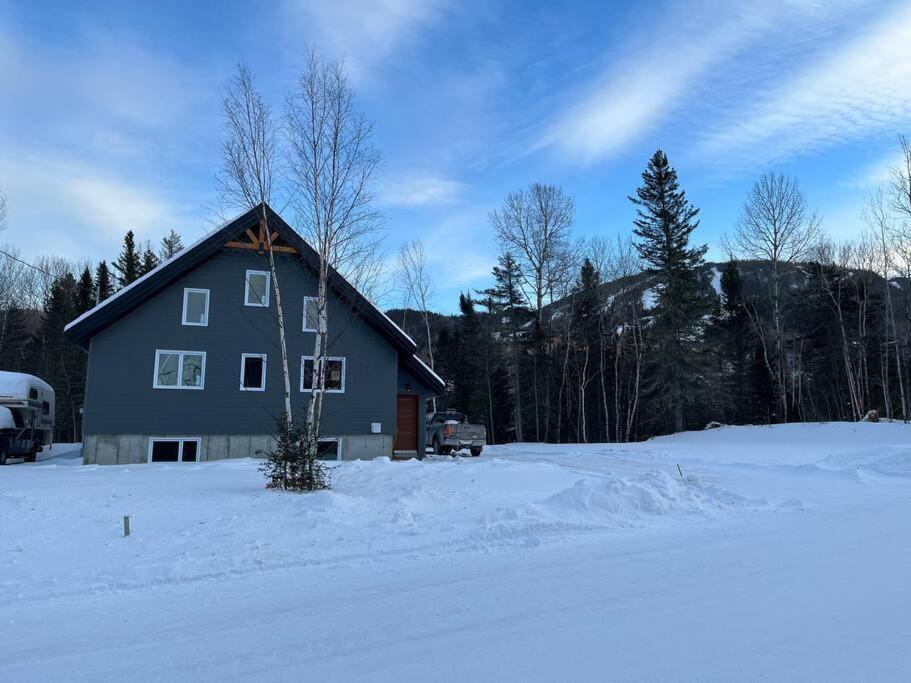 Appartement Mont Edouard, Hebergement Paisible A La Montagne LʼAnse-Saint-Jean Esterno foto