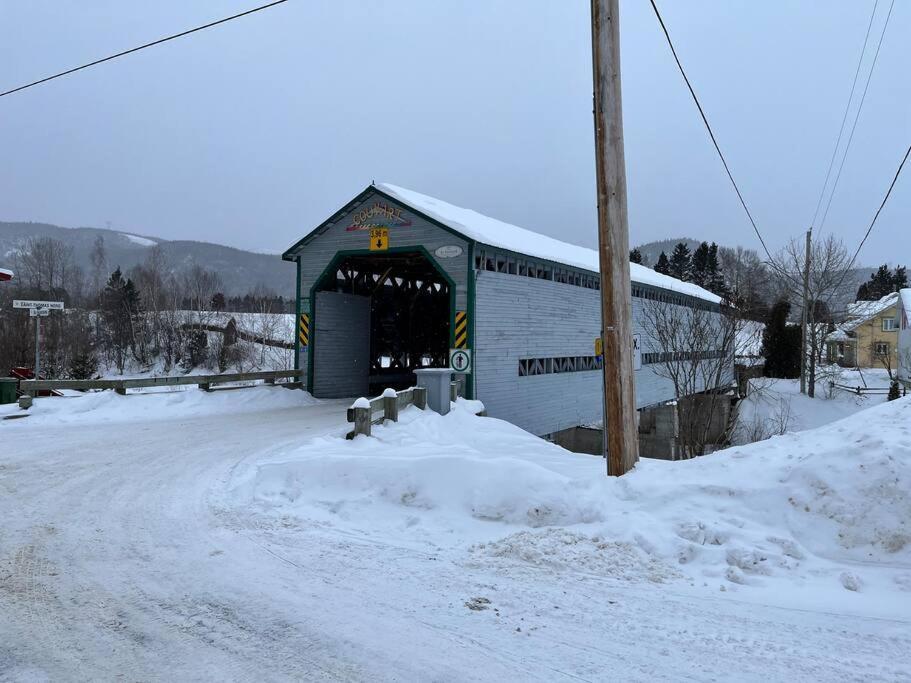 Appartement Mont Edouard, Hebergement Paisible A La Montagne LʼAnse-Saint-Jean Esterno foto