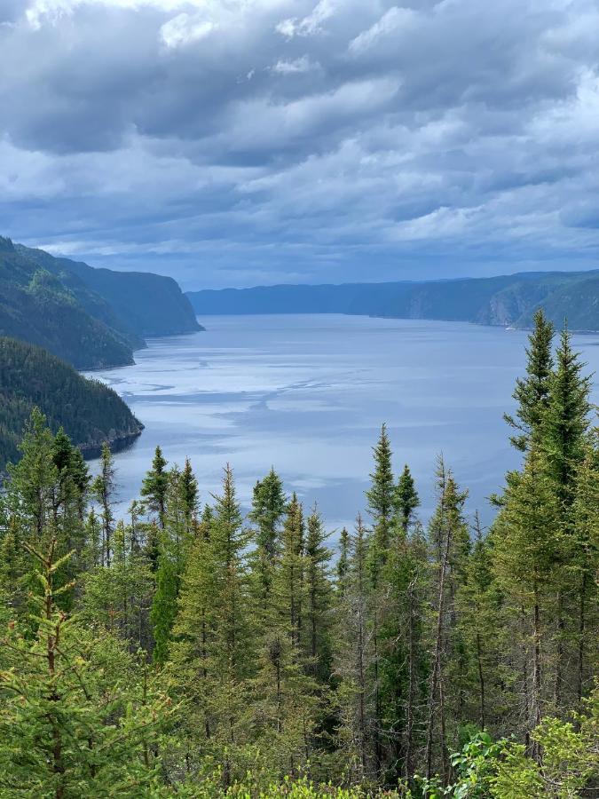 Appartement Mont Edouard, Hebergement Paisible A La Montagne LʼAnse-Saint-Jean Esterno foto