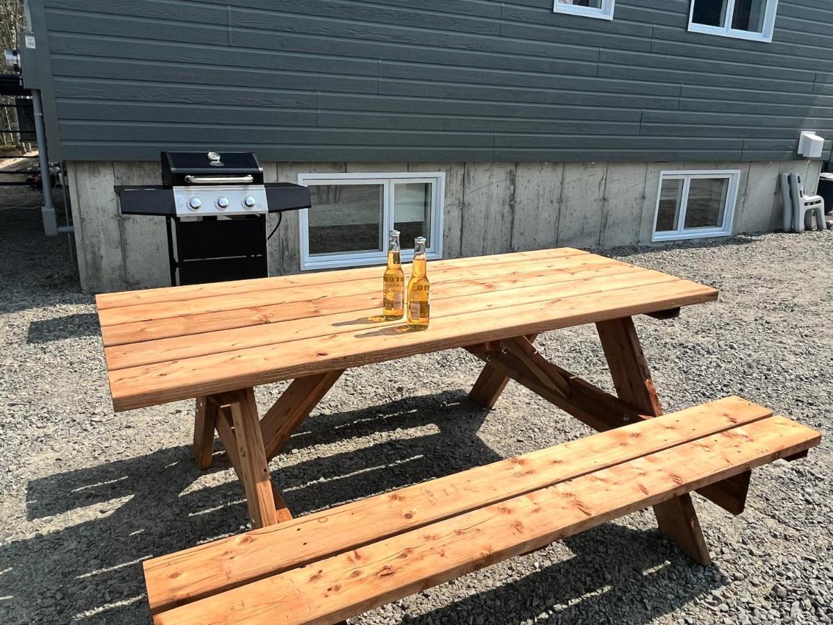Appartement Mont Edouard, Hebergement Paisible A La Montagne LʼAnse-Saint-Jean Esterno foto